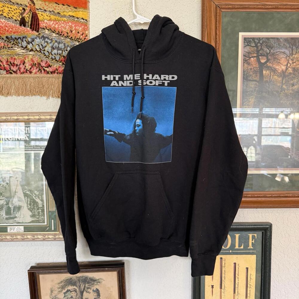 2024 Billie Eilish Hit Me Hard & Soft Official Album Hoodie Sweatshirt Small